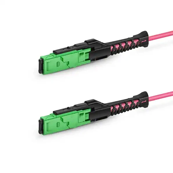 MMC-16 Fiber Optic Jumper|VSFF High-Density 16-Fiber Patch Cord Rau 400G / 800G Cov Ntaub Ntawv Chaw
