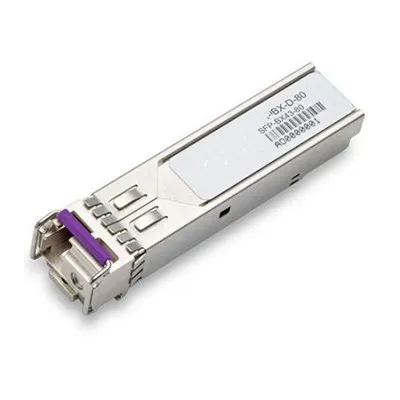 1GE 1000BASE-BX SMF 1490nm-TX / 1550nm-RX 80km DOM LC WDM BiDi SFP Transceiver Module Cisco GLC-BX80-UA-Kuv Tshaj