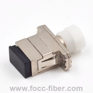 FC-SC Hybrid Simplex Fiber Optic Adapter, Poj Niam Rau Poj Niam