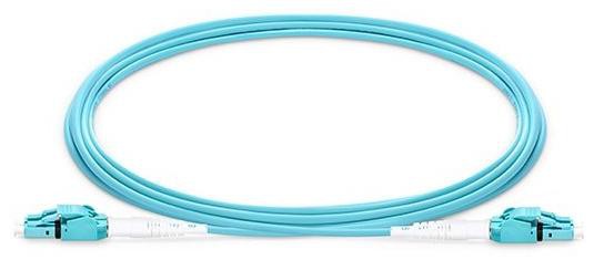 LC UPC rau LC UPC Duplex OM3 Multimode Hloov Taws Xob Plaub Ntug Cable, PVC (OFNR) Cov Khoom Tsab Ntawv