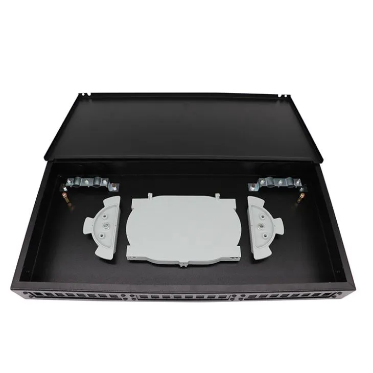 24 F Khaub Ncaws Mount Fiber Thaiv Vaj Huam Sib Luag Hloov Adaptor Phaj Fiber Optical Termination Box
